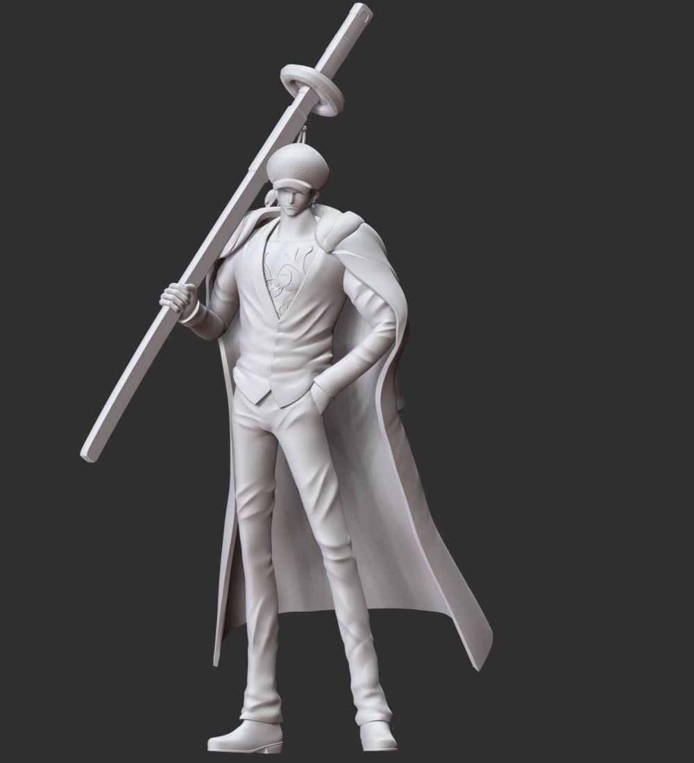 STL file Ope Ope No Mi - One Piece - Trafalgar D. Law・Model to download and  3D print・Cults