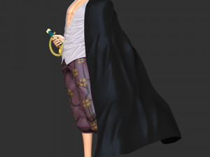 One Piece - Shanks Modèles 3D en vedette