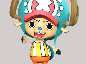 One Piece - Tony Tony Chopper Modelo de Impressão 3D