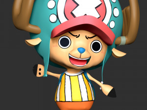 One Piece - Tony Tony Chopper Modelo de impresión 3D