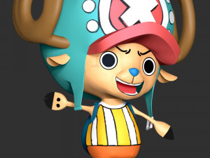One Piece - Tony Tony Chopper Modelo de impresión 3D