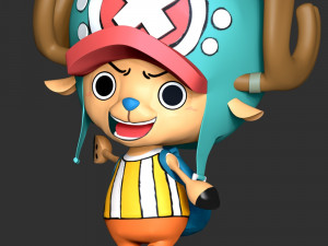 One Piece - Tony Tony Chopper Modelo de impresión 3D
