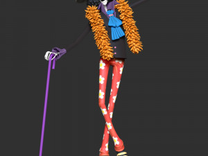 One Piece - Brook 3Dプリントモデル