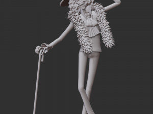 One Piece - Brook 3Dプリントモデル