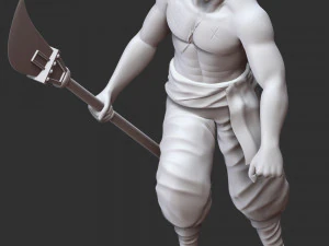 One Piece - Edward Newgate 3D Print Model