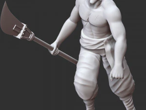 One Piece - Edward Newgate 3D Print Model