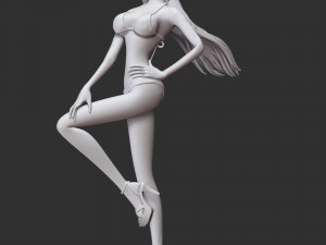One Piece - Boa Hancock Swimsuit 3D 프린트 모델