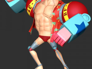One Piece - Franky 3D Baskı Modeli