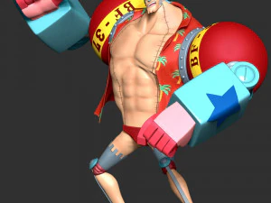One Piece - Franky 3D Print Model