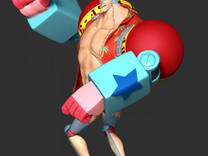 One Piece - Franky 3D Baskı Modeli