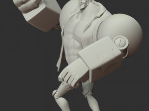 One Piece - Franky 3D Baskı Modeli