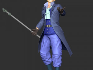 One Piece - Sabo 3D प्रिंट मॉडल