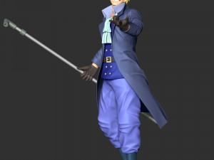 One Piece - Sabo 3D प्रिंट मॉडल