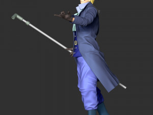 One Piece - Sabo 3D प्रिंट मॉडल