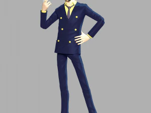 One Piece - Sanji 3D Print Model