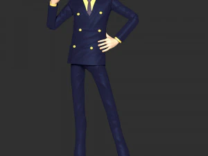 One Piece - Sanji 3D Print Model