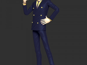 One Piece - Sanji Model Cetak 3D