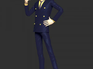 One Piece - Sanji 3D Print Model