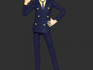 One Piece - Sanji Model Cetak 3D