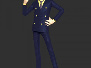 One Piece - Sanji 3D Print Model