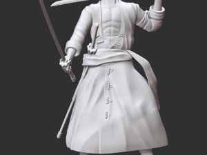 One Piece - Roronoa Zoro 3D Print Model