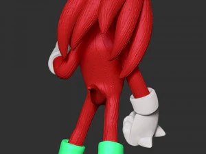Knuckles - Sonic the Hedgehog 3D Print Model