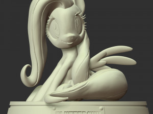 Fluttershy - My Little Pony 3D Print Model