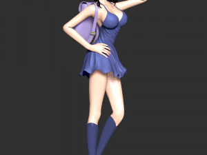 One Piece - Nico Robin 3D Print Model
