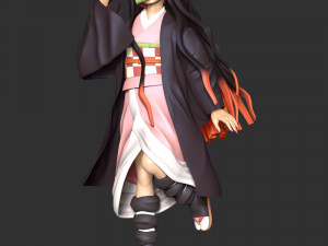 Demon Slayer - Nezuko Kamado 3D 打印模型
