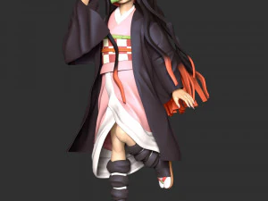 Demon Slayer - Nezuko Kamado 3D Print Model