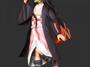 Demon Slayer - Nezuko Kamado 3D 打印模型