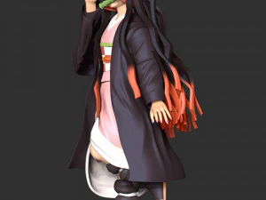 Demon Slayer - Nezuko Kamado 3D Print Model