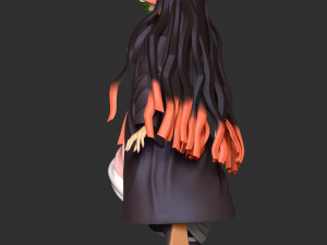 Demon Slayer - Nezuko Kamado 3D 打印模型