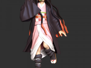 Demon Slayer - Nezuko Kamado 3D 打印模型