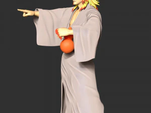Demon Slayer - Shinjuro Rengoku 3D Print Model