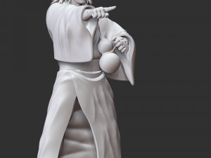 Demon Slayer - Shinjuro Rengoku Model Cetak 3D