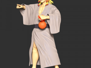 Demon Slayer - Shinjuro Rengoku Model Cetak 3D
