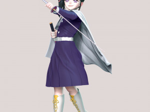 Demon Slayer - Kanao Tsuyuri 3D Print Model