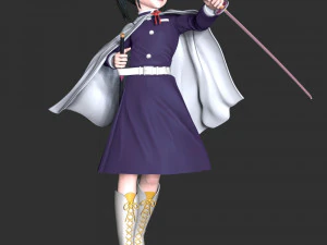Demon Slayer - Kanao Tsuyuri 3D Print Model