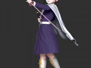 Demon Slayer - Kanao Tsuyuri 3D Print Model