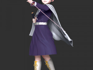 Demon Slayer - Kanao Tsuyuri 3D Print Model