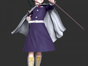 Demon Slayer - Kanao Tsuyuri 3D Print Model