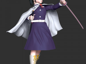 Demon Slayer - Kanao Tsuyuri 3D Print Model