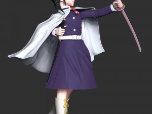 Demon Slayer - Kanao Tsuyuri 3D Print Model