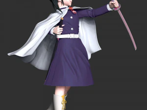 Demon Slayer - Kanao Tsuyuri 3D Print Model