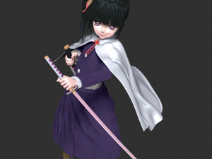 Demon Slayer - Kanao Tsuyuri 3D Print Model