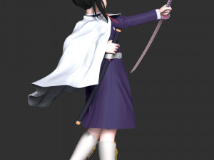 Demon Slayer - Kanao Tsuyuri 3D Print Model
