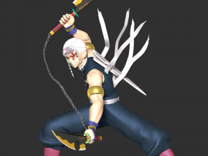 Demon Slayer - Tengen Uzui 3D Print Model