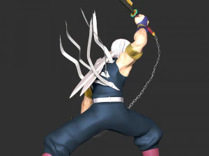 Demon Slayer - Tengen Uzui 3D Print Model