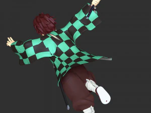 Tanjiro Kamado - Demon Slayer 3D Print Model